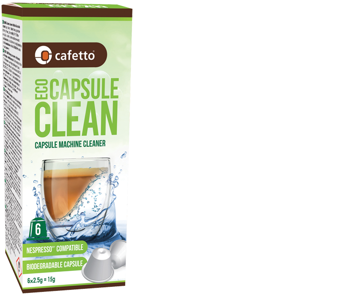 Cafetto ECO Capsule Machine Cleaner (6 Pack)